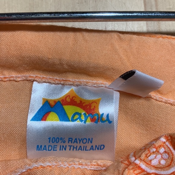 Orange Ombré Maxi Skirt - Picture 6 of 6